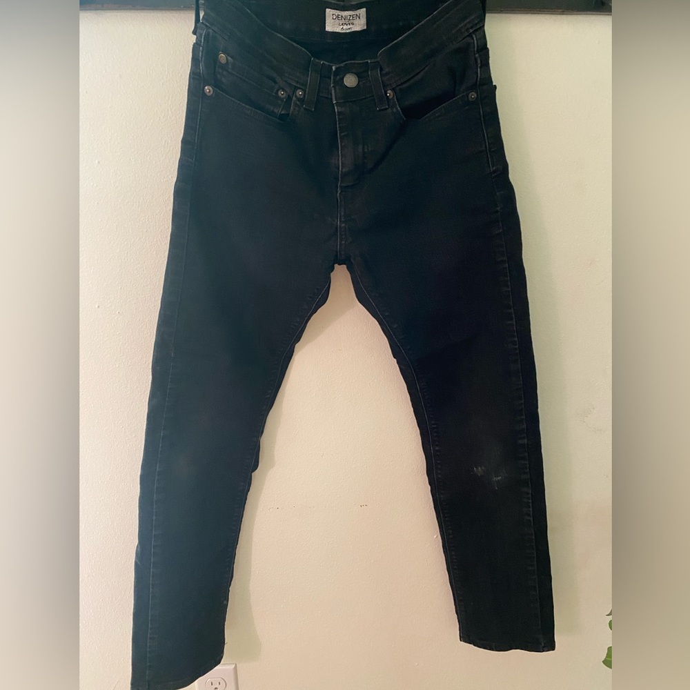 Black Denizen from Levi’s distressed jeans
